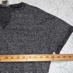 Gymshark  XS power down thong bodysuit charcoal short sleeve v-neck snap shut Photo 4