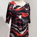Calvin Klein Women's Multicolor Short Sleeve Blouse Top Size S Photo 1