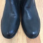 BORN Shaunie Black Leather Knee High Riding Boot Low Heel Fall Winter Size 6.5 Black Photo 3