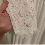 Lulus Lulu’s Forever Starts Tonight White Lace Long Sleeve Maxi Wedding Bridal Dress Photo 5