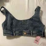 Wild Fable  Denim Crop Top Photo 0