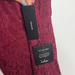 NWT Lulu’s License to Love Burgundy Maroon Lace Bodycon Sleeveless Mini Dress Red Size M Photo 7