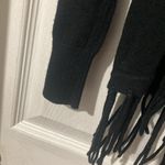 Michael Kors  Fringe Black Color Women’s Size Small Open Cardigan Sweater Photo 3