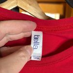 Bella Canvas Bella Dogs Aren't Luggage Dogs Against Romney Red Long Sleeve Shirt Size Large Photo 1