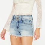 KanCan NWT Tilly High Waisted Denim Shorts Blue Size 28 Photo 0