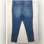 Nicole Miller  Soho Distressed High Rise Skinny Croop Jeans Size 16 Photo 11