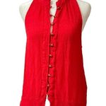 Maeve  Anthropologie Women’s Top Blouse Red Size Small. LTOP 796 Photo 1