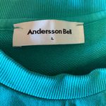 Andersson Bell Contemporary Reverse unisex sweatshirt size large Green Photo 6