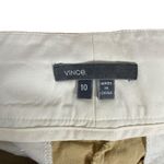 Vince Women’s Tailored Chino Shorts in Khaki Size 10 Photo 8