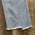 Joie  Charan Raw Hem High Rise Straight Jeans Light Wash Size 26 Photo 13