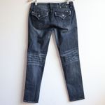 Miss Me Miss‎ Me Jeans Signature Rise Skinny Women's 31 Dark Wash Embellished JSJ88552 Photo 5
