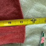 Theory Women’s Red Orange Velour Flare Pants Size 6 Photo 7