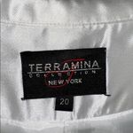 Terramina Collection Church Sunday Best White Long Sleeve Dress Size 20 Photo 8