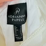 Adrianna Papell  Ivory Petal Florette Skirt Gown Photo 7