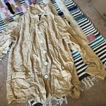 Sleeper small button down top Tan Photo 1