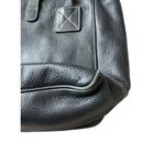Dooney & Bourke  Black Pebble Leather Tote Bag Photo 5