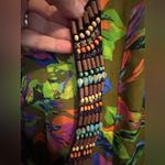 Nanette Lepore swim cover up. Size large. Fun jungle print with beading ⦠Photo 5