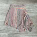 Joie  Silk Stripe Midi Skirt Photo 2