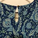 Candie's NWT  Blue Floral lace trim sleeve Small Photo 6