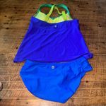prAna  blue and yellow tankini two piece S swimsuit set Photo 2