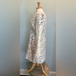 Monique Lhuillier  Lazercut Bell Sleeve fit and flare white dress size 10 Photo 5