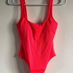 Aerie  Vibrant Pink / Coral One-Piece Swimsuit Photo 0