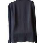 White House | Black Market Women's Bouse Size S Long Sleeves V-neck Top Photo 4