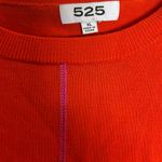 525 America  Vibrant Red Orange Sweater Photo 2