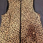 Cheetah Print Vest Multi Size XL Photo 0