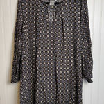Earthbound  Trading Co black keyhole lightweight tunic/short dress size XL F38 Photo 0