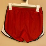 Nike Red And Black Dri Fit Running Shorts Photo 1