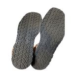 The Spanish Sandal Co Metallic Rose Gold Leather Slingback Sandals EU 37 Pink Size 6.5 Photo 3