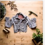 Jean jacket Hadid denim jacket with white stars. logo HADID on the back Blue Size undefined Photo 7