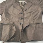Tahari Brown Women's Jacket with Belt Photo 11