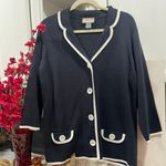 Tanjay Black Knitted Cardigan for Women Size L. Photo 2