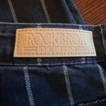 Womens flare rock and roll denim jeans Blue Size 29 Photo 3