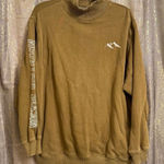 Aerie Mountain Season Golden Brown Mock Neck Sweater Small Photo 0