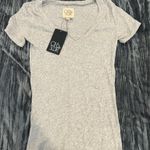 Chaser  Gray Fitted Short Sleeve Tee Photo 0