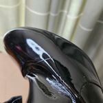 Jeffrey Campbell Ankle Boots Black Patent Leather Booties Heeled Neutral Casual Photo 12