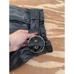 Haute Monde S Faux Leather Belted Mini Skirt in Black Small Biker Goth Summer Photo 3