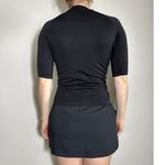 Varley  Black Mesh Short Sleeve Workout Top Size Small Photo 1