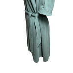 Anthropologie  Current Air Dress Puff Sleeve Tie Waist Pullover Green Size‎ Large Photo 6