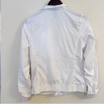 Nvo Full Zip Waterproof White Jacket Pockets Lightweight Women’s Size Small Photo 6
