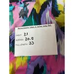 Tori Richard  Honolulu Tunic Dress Multicolor Pullover Abstract 3/4 Sleeves XS Photo 5
