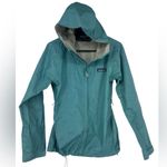 Patagonia Women's Teal Hooded Ski Jacket Photo 0