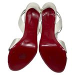 Christian Louboutin  Mariza 85 Satin Sandal White Bridal Shoes Size 41 Photo 10
