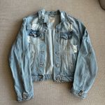 Love Tree light wash denim jacket Photo 0