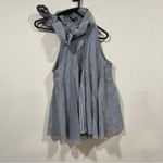 Brunello Cucinelli EUC  Blouse size XS stripped Tie neck women’s Photo 1