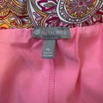 Talbots T by Pink Floral Paisley Zip Pockets Skort Women's Size MP Pickleball Photo 3