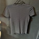 Tommy Hilfiger Dark Blue Polka Dot Fitted Short Sleeve Tee Photo 2